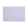 Ruled Index Cards, 4 x 6, White, 100/Pack1