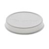 EarthChoice Compostable Soup Cup Lid, For 8-16 oz Soup Cups, 4" Diameter, White, 500/Carton1