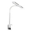 Wellness Series Perform LED Clamp Lamp with Three Color Modes, 16" to 24.75" High, White, Ships in 1-3 Business Days1