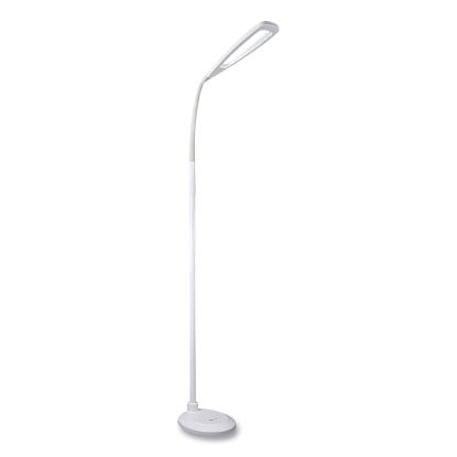 Wellness Series Flex LED Floor Lamp, 49" to 71" High, White, Ships in 1-3 Business Days1