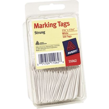 Avery&reg; Strung White Marking Tags1