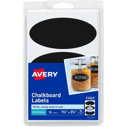 Avery&reg; Removable Chalkboard Labels1