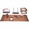 Dacasso Embossed Leather Desk Set1