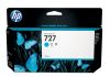 HP 727 130-ml Cyan DesignJet Ink Cartridge1