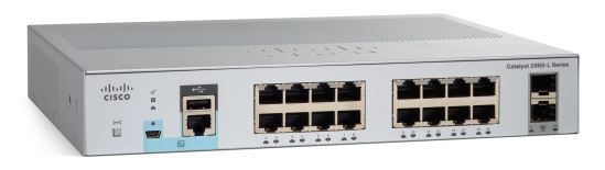 Cisco Catalyst 2960L-16TS-LL Managed L2 Gigabit Ethernet (10/100/1000) 1U Gray1