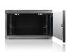 iStarUSA WM660B rack cabinet 6U Wall mounted rack Black6