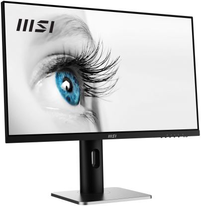 MSI PRO MP273QP computer monitor 27" 2560 x 1440 pixels Wide Quad HD LED Black, Silver1