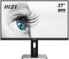 MSI PRO MP273QP computer monitor 27" 2560 x 1440 pixels Wide Quad HD LED Black, Silver2