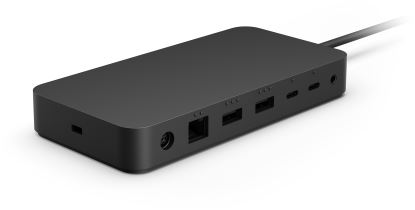 Microsoft Surface Thunderbolt 4 Dock Wired Black1
