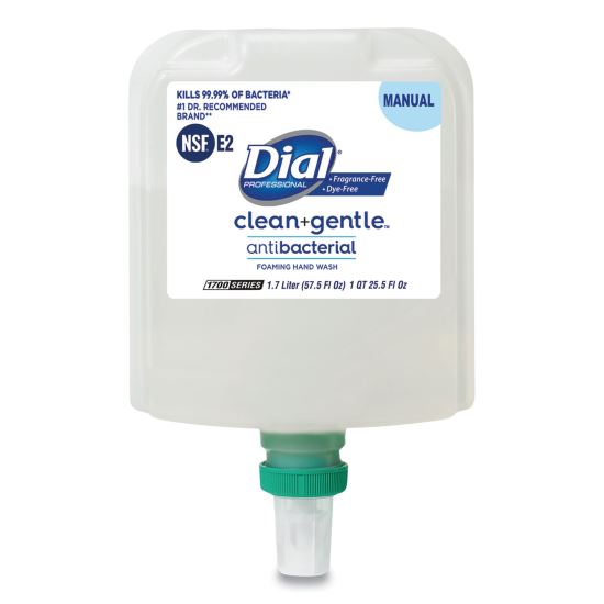 Dial® Professional Clean+Gentle™ Antibacterial Foaming Hand Wash Refill for Dial 1700 Dispenser1