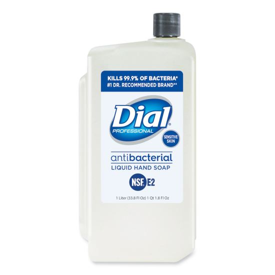 Dial® Professional Antibacterial Liquid Hand Soap for Sensitive Skin Refill for 1 L Liquid Dispenser1