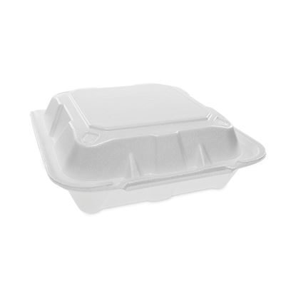 Pactiv Evergreen Vented Foam Hinged Lid Container1