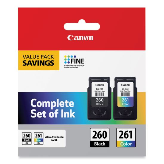 Canon® PG-260/CL-261 Ink Value Pack1