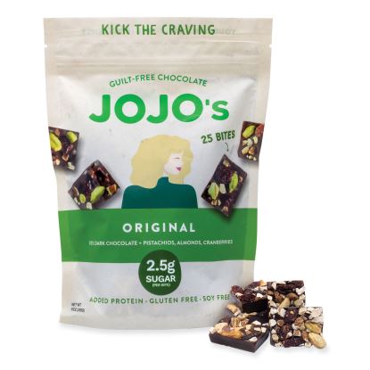 JOJO's Chocolate Original Dark Chocolate Bites1