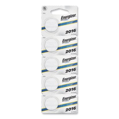 Energizer® Industrial® Lithium CR2016 Coin Battery with Tear-Strip Packaging1