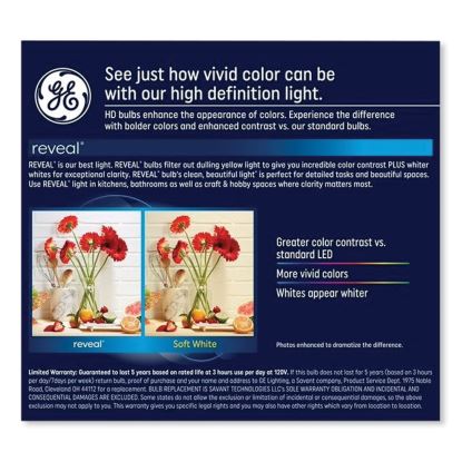 GE Reveal® HD+ Color-Enhancing LED Indoor Floodlight1