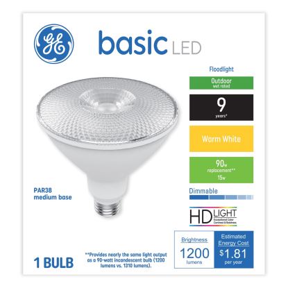GE Basic LED Dimmable Outdoor Flood Light Bulbs1