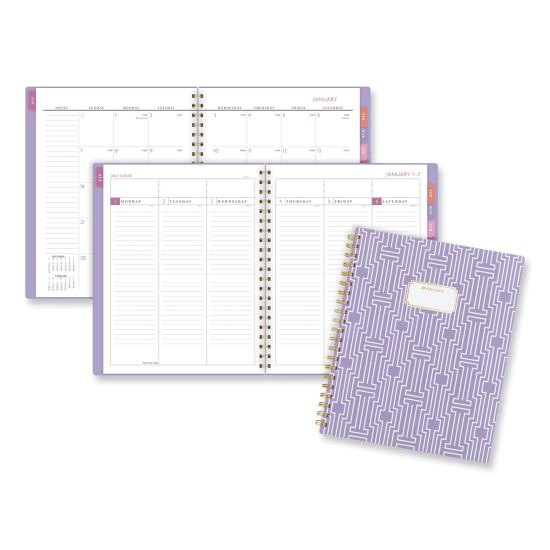 AT-A-GLANCE® Badge Geo Weekly/Monthly Planner1