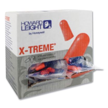 Howard Leight® by Honeywell X-TREME Corded Disposable Earplugs1