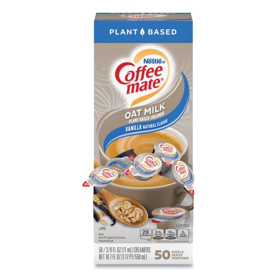 Coffee mate® Plant-Based Oat Milk Liquid Creamers1