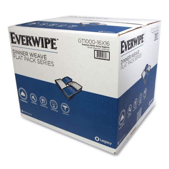 Everwipe™ Premium Guest Towel Napkins Flat Pack1