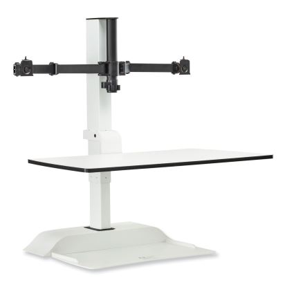 Safco® Soar™ Electric Desktop Sit/Stand Dual Monitor Arm1