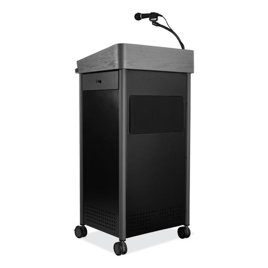 Oklahoma Sound® Greystone Lectern with Sound1