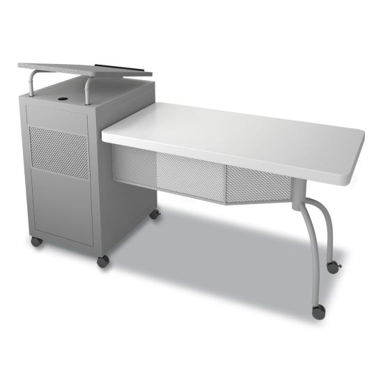 Oklahoma Sound® Edupod Teacher's Desk & Lectern Combo1