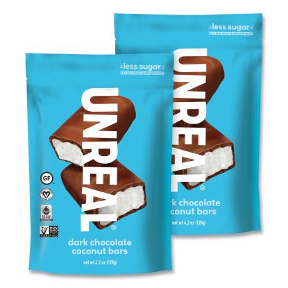 UNREAL® Dark Chocolate Coconut Bars1