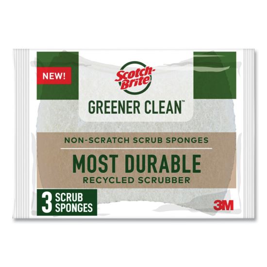 Scotch-Brite® Greener Clean™ Non-Scratch Scrub Sponge1