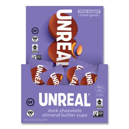 UNREAL® Dark Chocolate Almond Butter Cups1