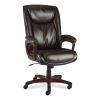 Alera Darnick Series Manager Chair, Supports Up to 275 lbs, 17.13" to 20.12" Seat Height, Brown Seat/Back, Brown Base1