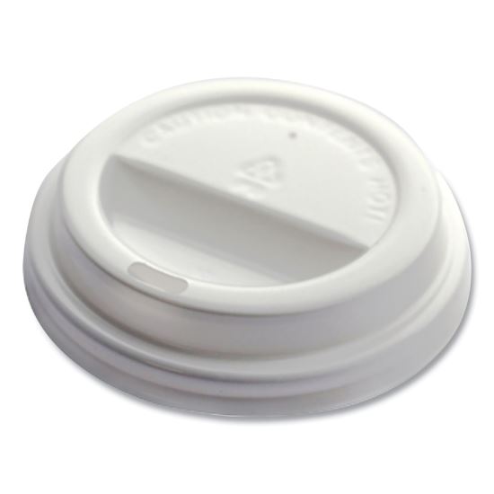 Universal Sip Through Plastic Hot Cup Lid, Fits All Sizes, White, 50/Pack, 20 Packs/Carton1