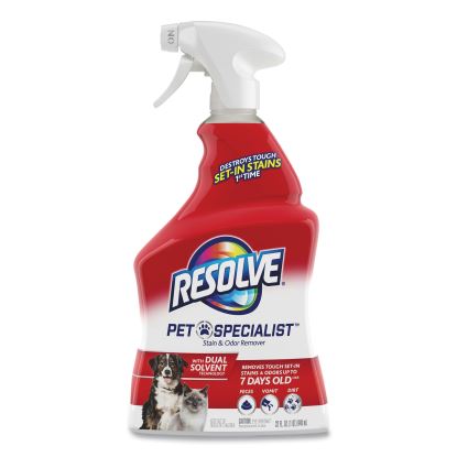 Pet Specialist Stain and Odor Remover, Citrus, 32 oz Trigger Spray Bottle, 12/Carton1