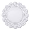 Cambridge Lace Doilies, Round, 6", White, 1,000/Carton1