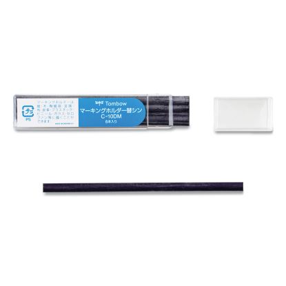 Mechanical Wax-Based Marking Pencil Refills, 4.4 mm, Blue, 10/Box1