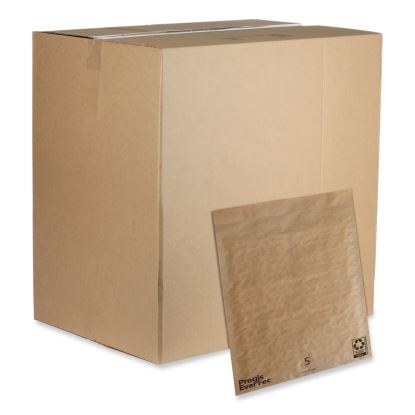 EverTec Curbside Recyclable Padded Mailer, #5, Kraft Paper, Self-Adhesive Closure, 12 x 15, Brown, 100/Carton1