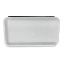 Meat Trays, #10S, 10.93 x 5.75 x 0.63, White, 500/Carton1