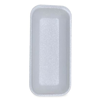 Meat Trays, #1.5, 8.38 x 3.94 x 1.1, White, 1,000/Carton1