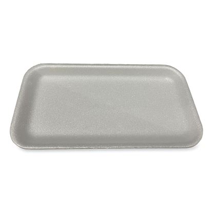 Meat Trays, #17S, 8.5 x 4.69 x 0.64, White, 500/Carton1