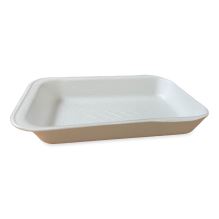 Meat Trays, #2D, 8.56 x 6.1 x 1.2, White, 500/Carton1