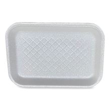 Meat Trays, #2S, 8.5 x 6 x 0.7, White, 500/Carton1