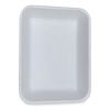 Meat Trays, #3P, 8.7 x 6.6 x 1.1, White, 400/Carton1