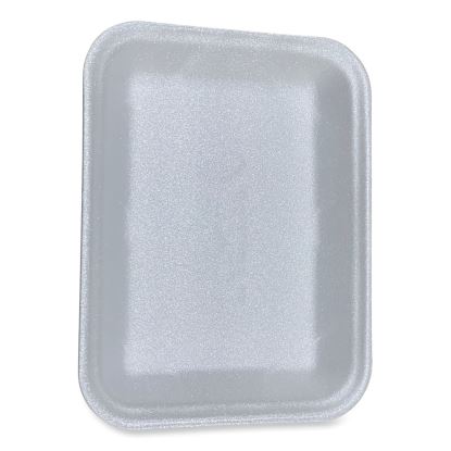 Meat Trays, #4D, 9.47 x 7.12 x 1.32, White, 500/Carton1