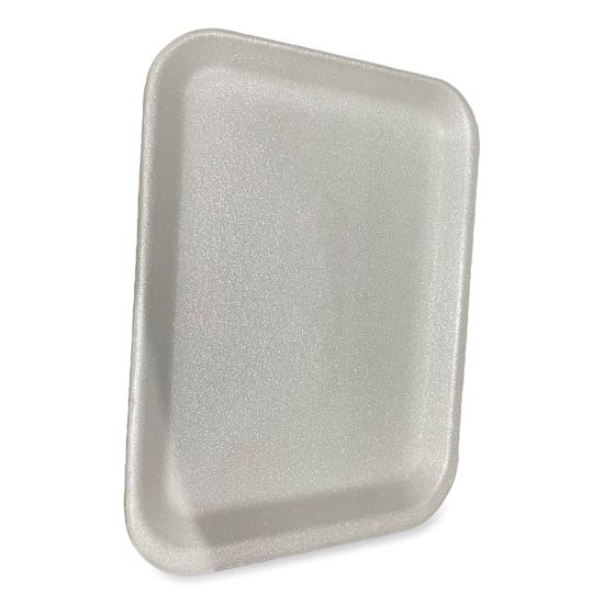 Meat Trays, #4S, 9.5 x 7.25 x 0.5, White, 500/Carton1