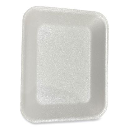 Meat Trays, #8P, 10.8 x 8.82 x 1.5, White, 200/Carton1