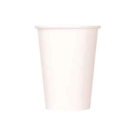 Double Poly Paper Cold Cups, 12 oz, White, 1,000/Carton1