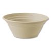 Fiber Bowls, 8 oz, 4.5" dia x 1.8"h, Natural, Paper, 1,000/Carton1