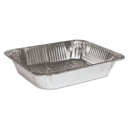 Aluminum Steam Table Pans, Half-Size Deep, 2.56" Deep, 10.38 x 12.75, 100/Carton1