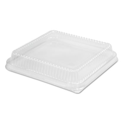 Plastic Dome Lid, 10.75 x 10.19 x 1.63, Clear, 100/Carton1